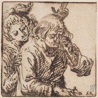 KT 2009 073
<br/>
Studie van een man en een vrouw
<br/>
<em>Gheyn, Jacques de (II) (1565-1629)</em>